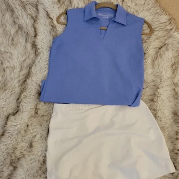 Lady Hagan sleeveless golf shirt - Picture 4 of 5